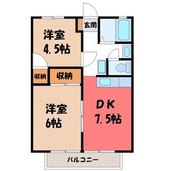 岡本駅 バス5分  公民館前下車：停歩3分 1階の物件間取画像